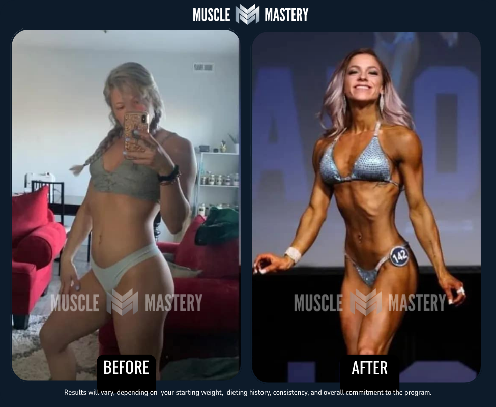 Muscle Mastery client transformation