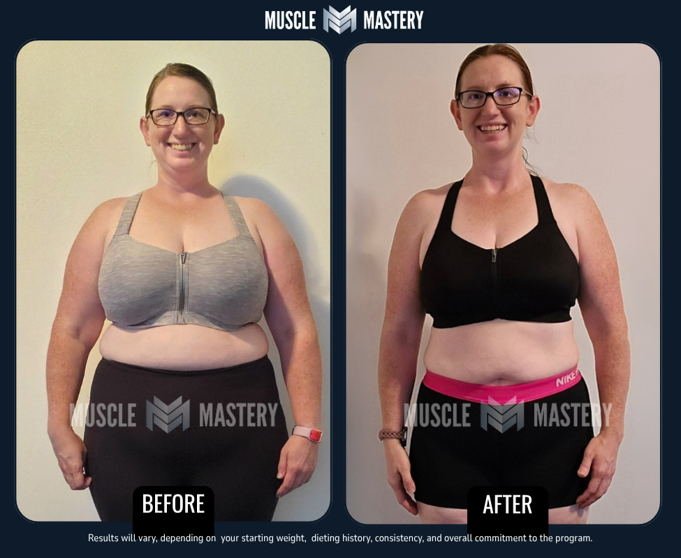 Muscle Mastery client transformation
