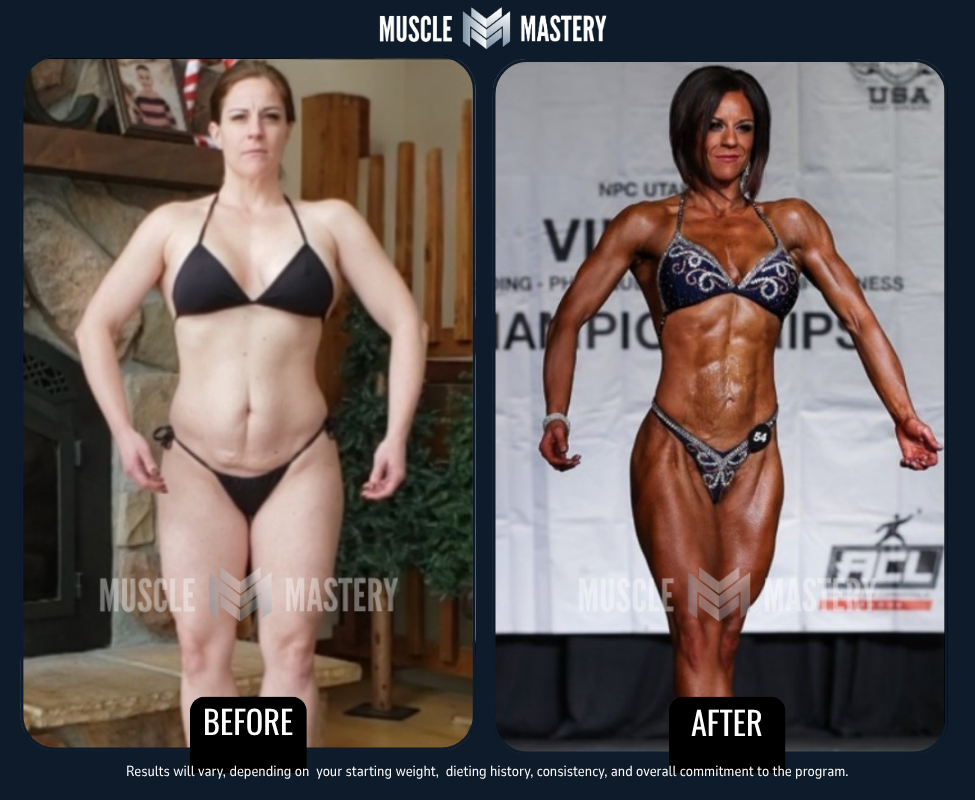 Muscle Mastery client transformation