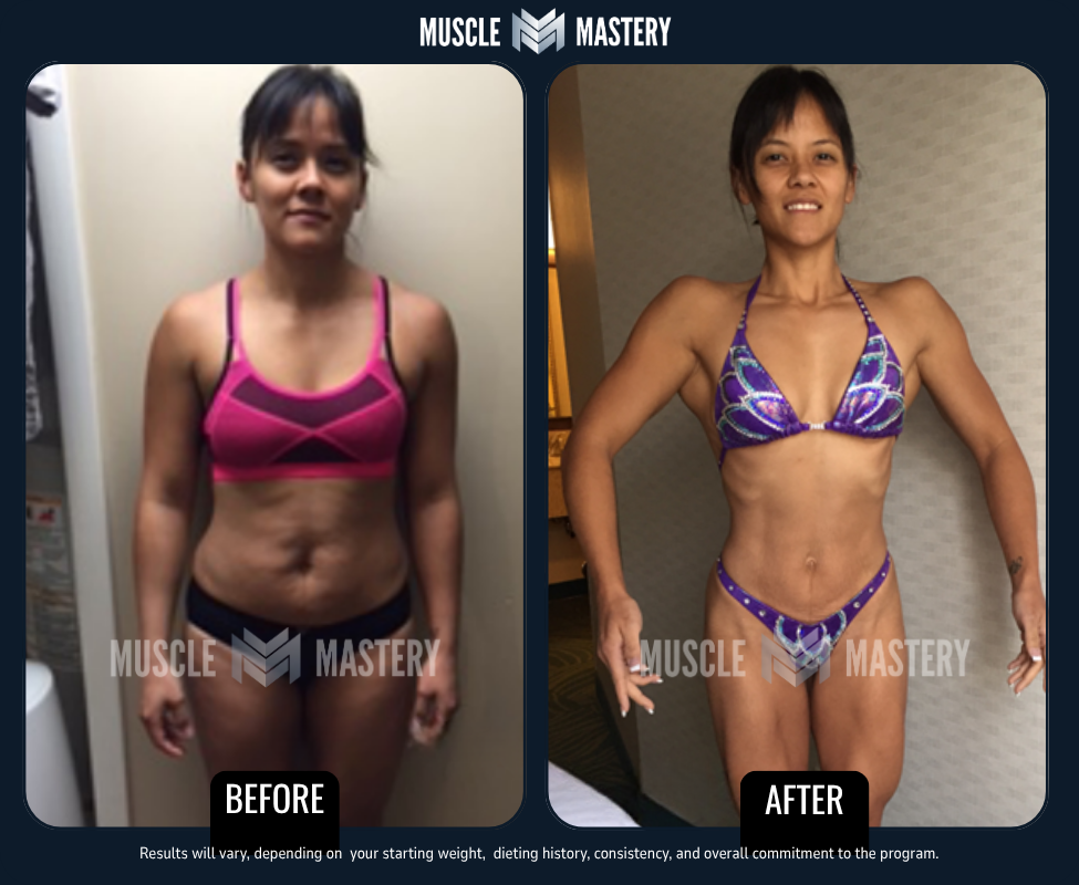 Muscle Mastery client transformation