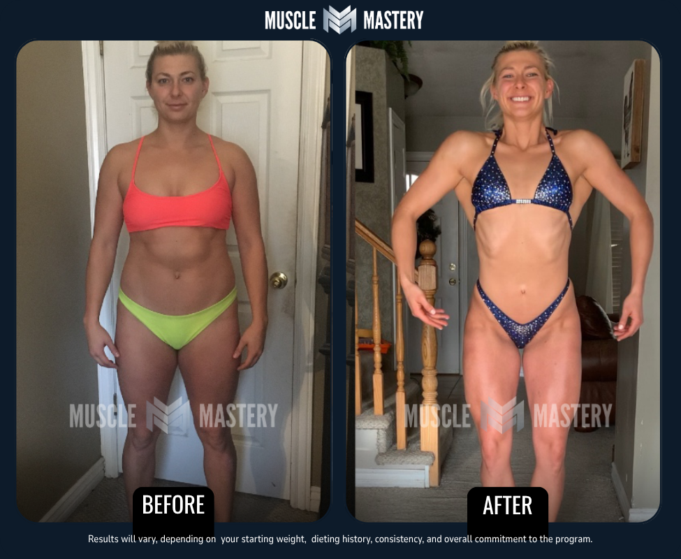 Muscle Mastery client transformation