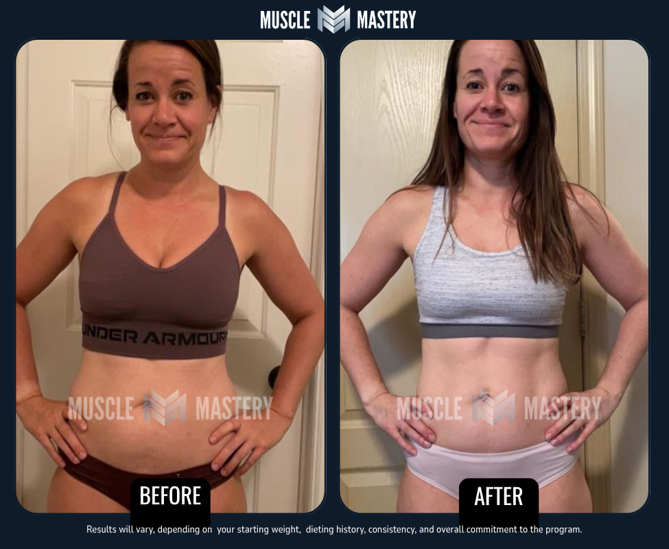 Muscle Mastery client transformation