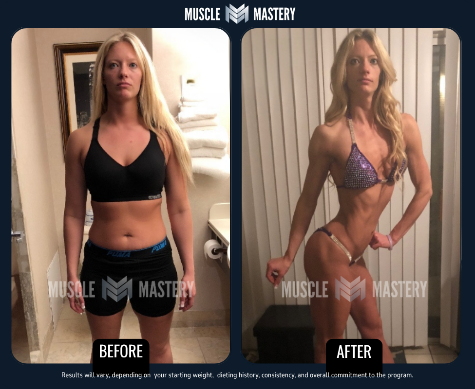 Muscle Mastery client transformation