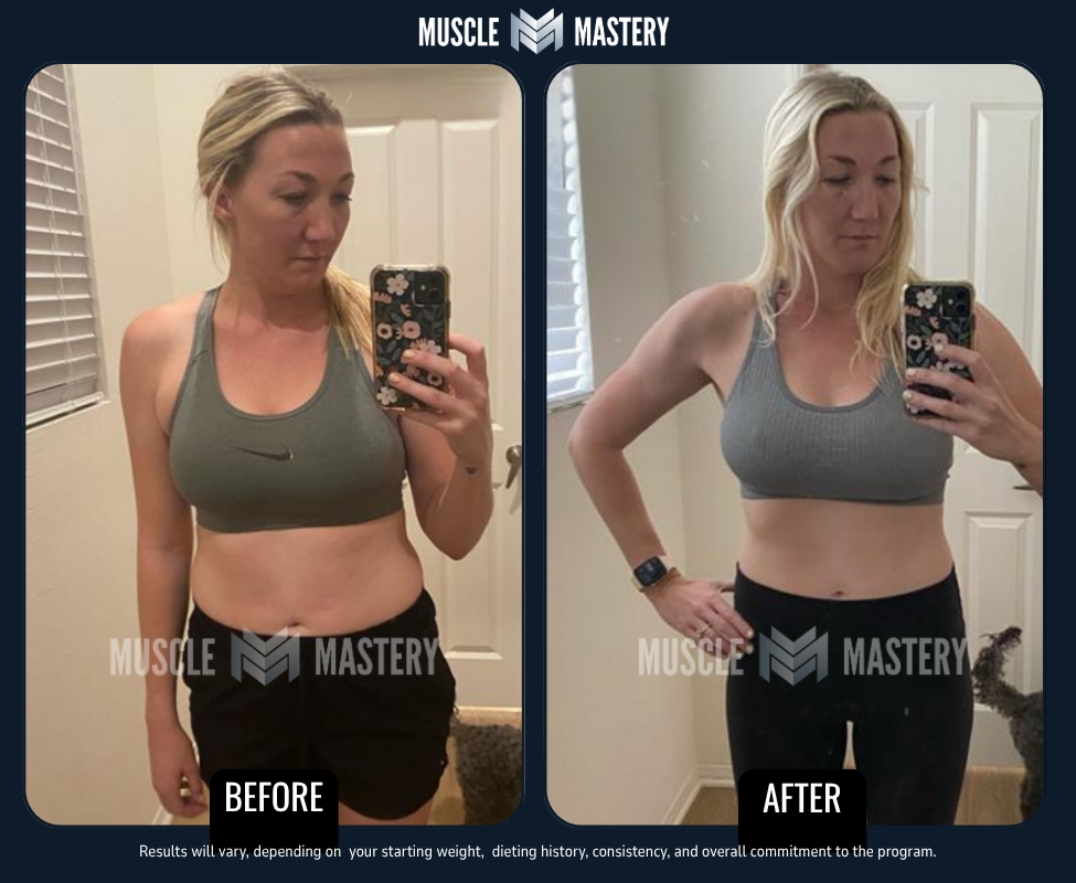 Muscle Mastery client transformation