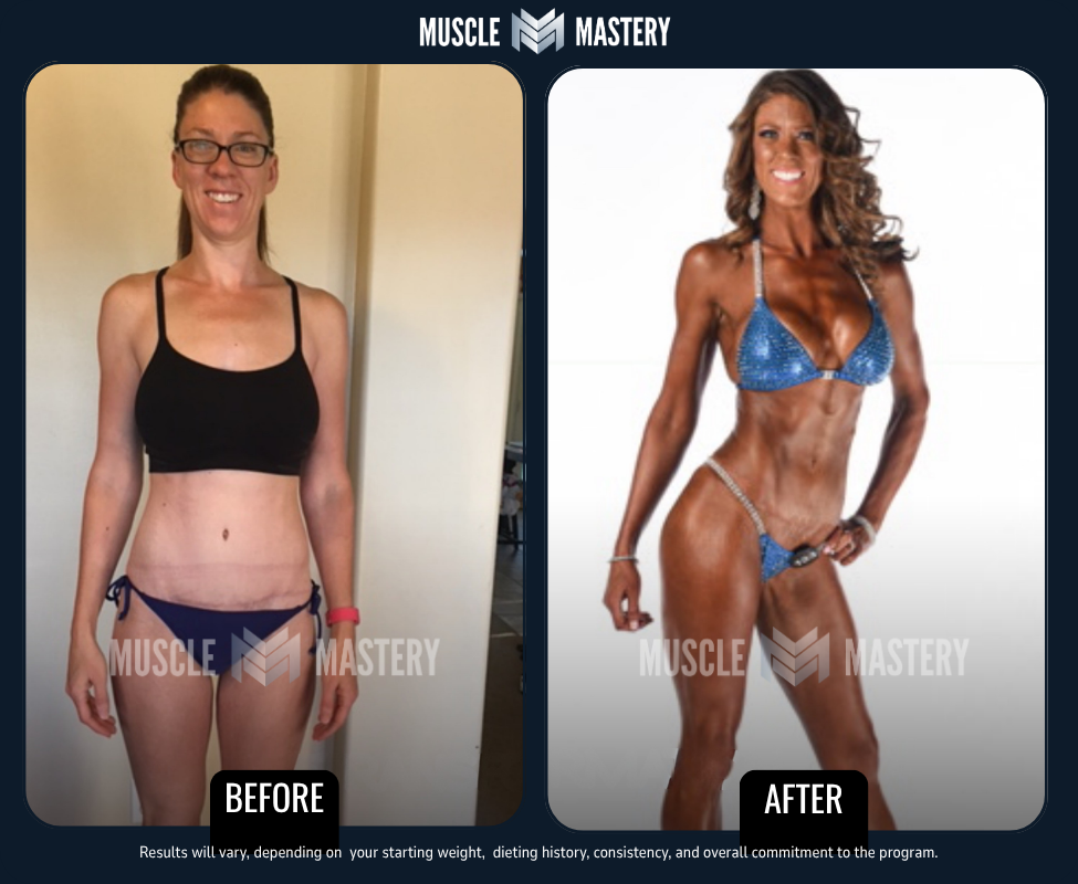 Muscle Mastery client transformation