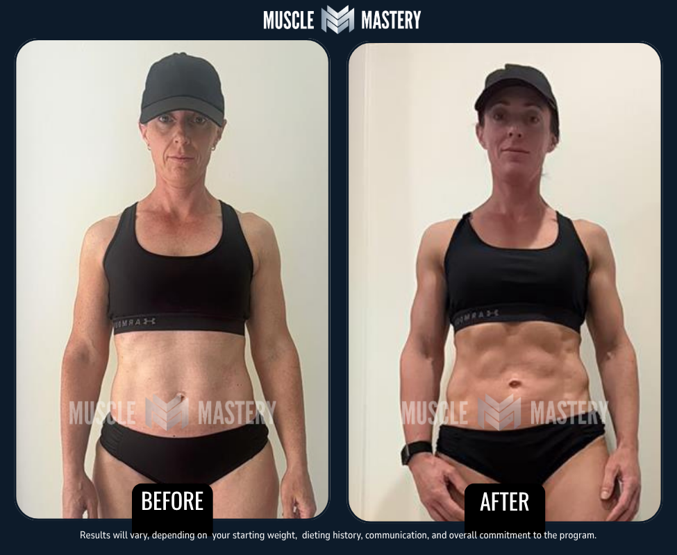Muscle Mastery client transformation