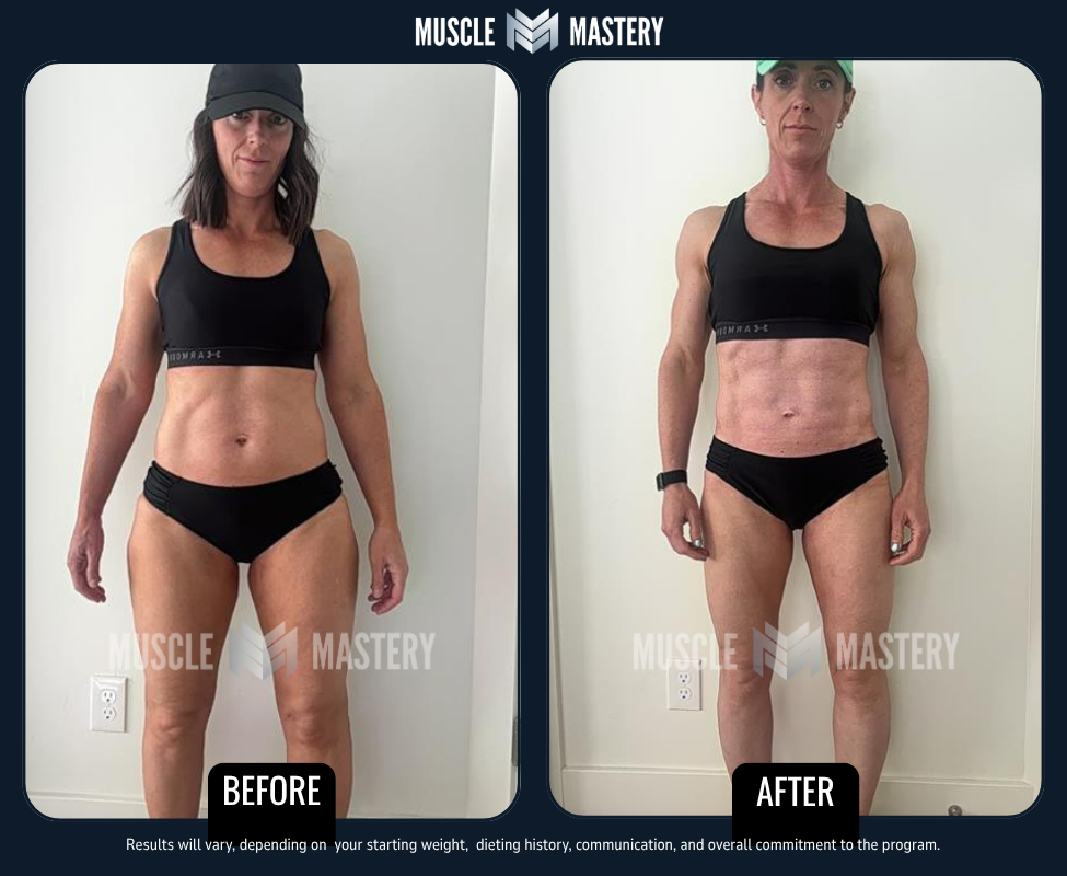 Muscle Mastery client transformation