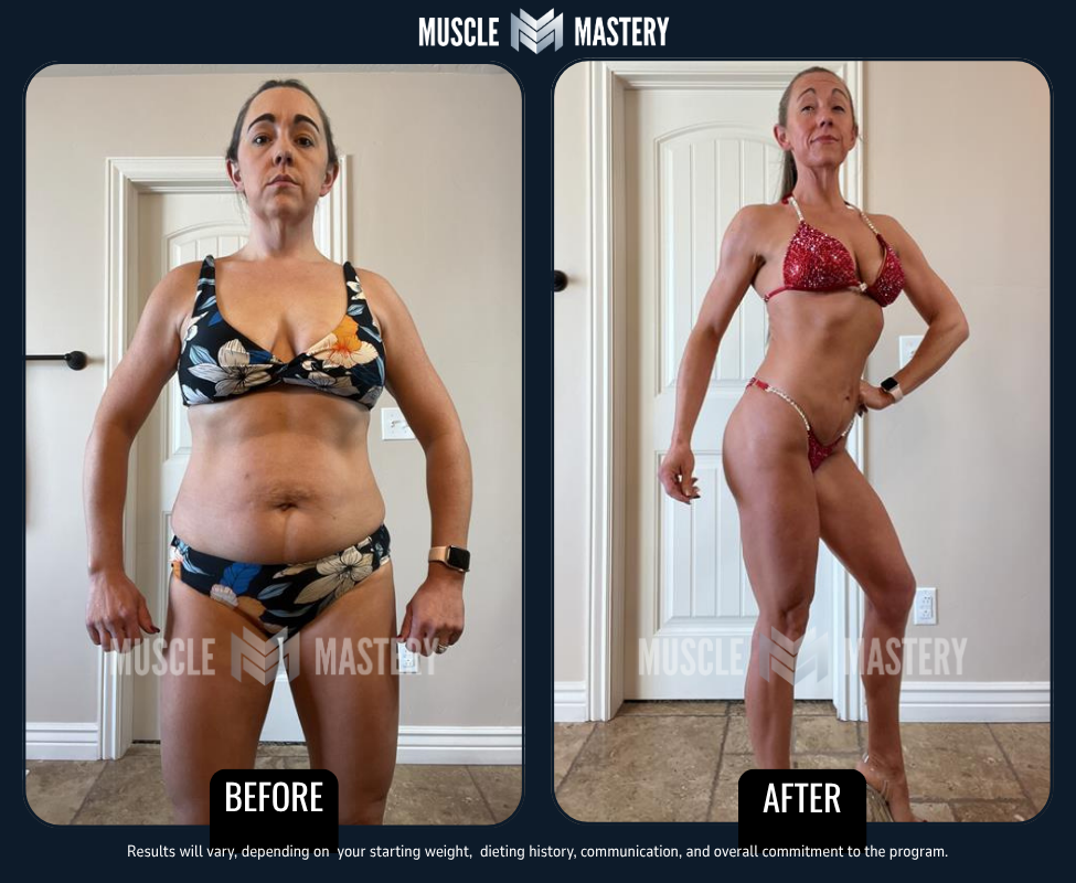 Muscle Mastery client transformation