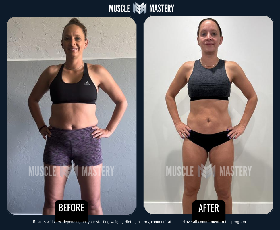 Muscle Mastery client transformation