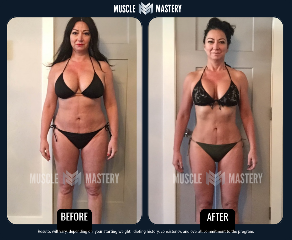 Muscle Mastery client transformation