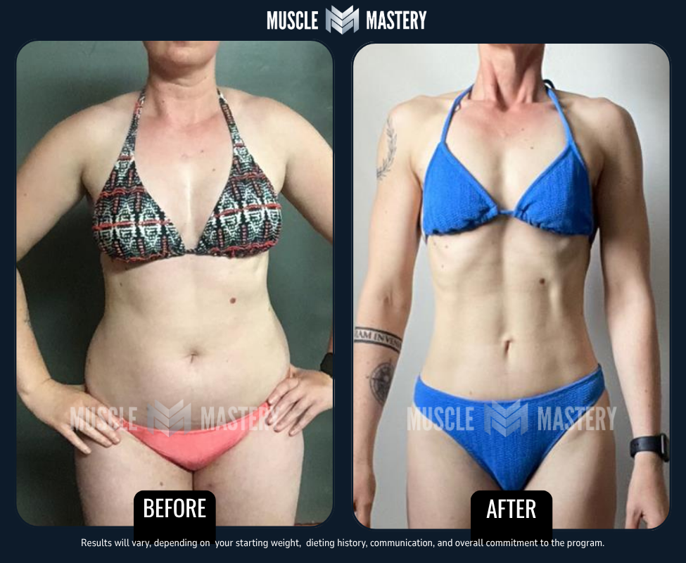 Muscle Mastery client transformation