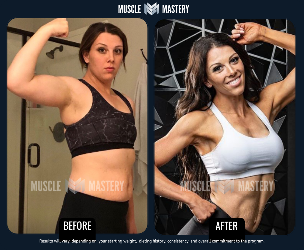 Muscle Mastery client transformation