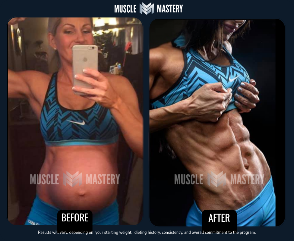 Muscle Mastery client transformation