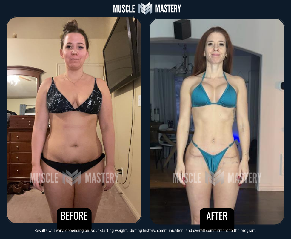 Muscle Mastery client transformation