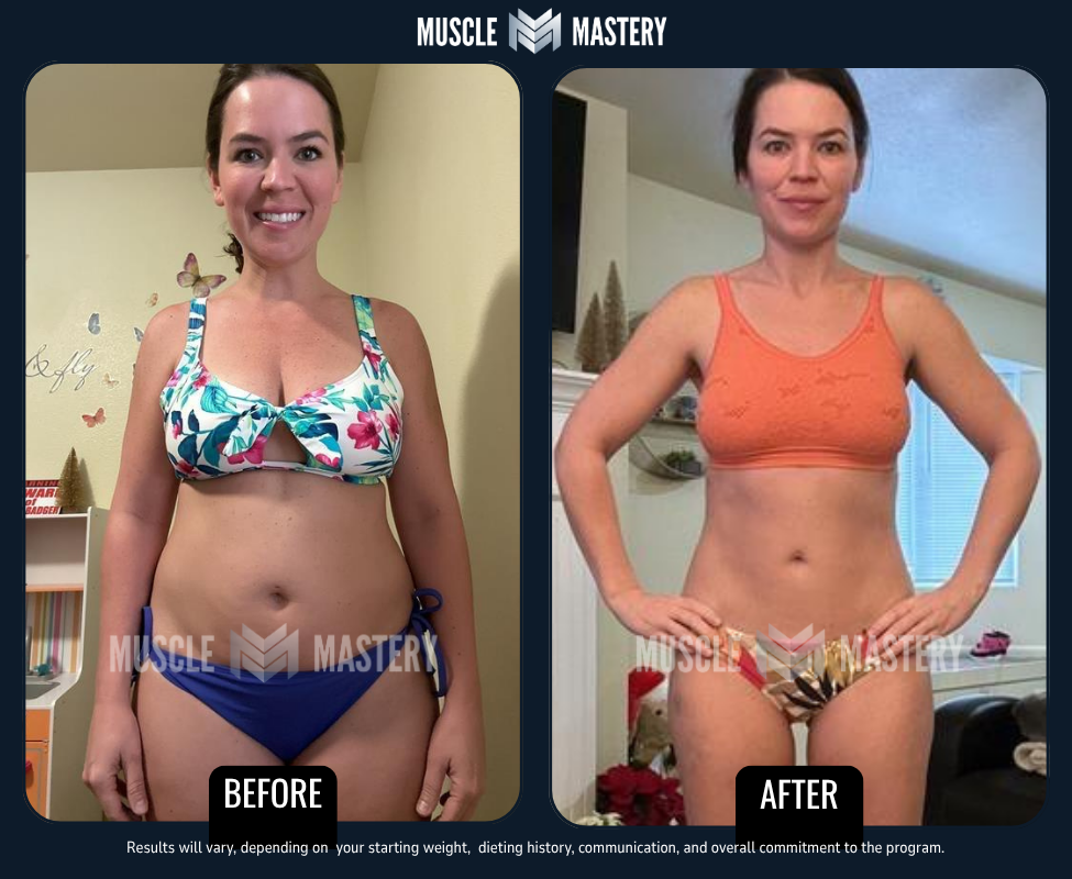 Muscle Mastery client transformation