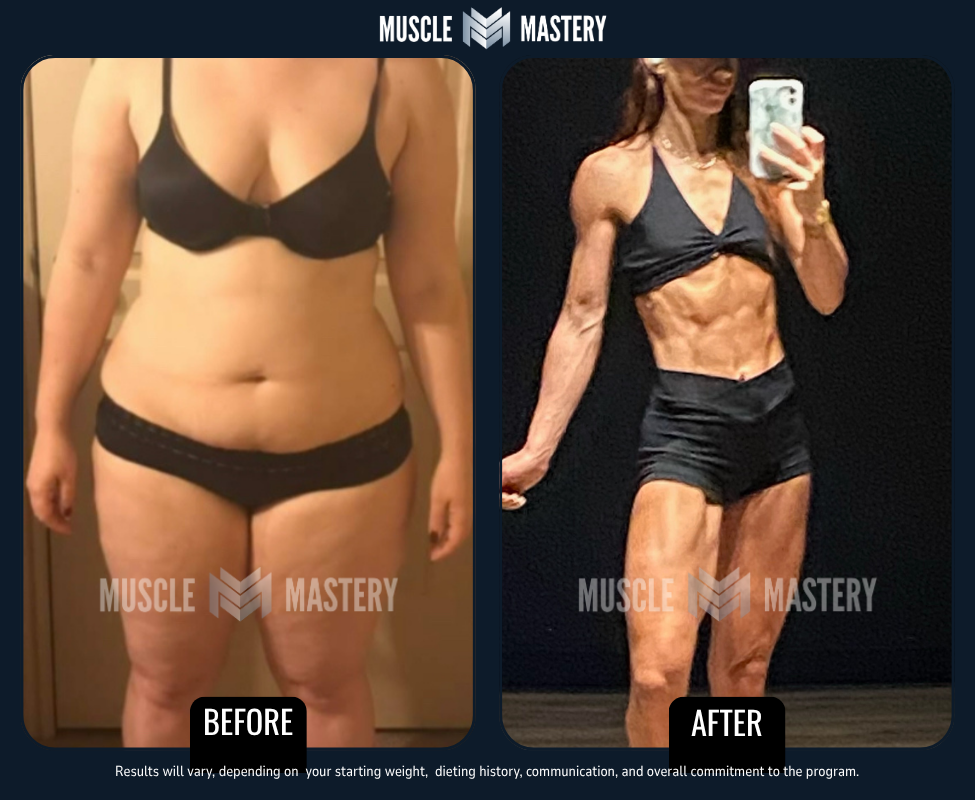 Muscle Mastery client transformation