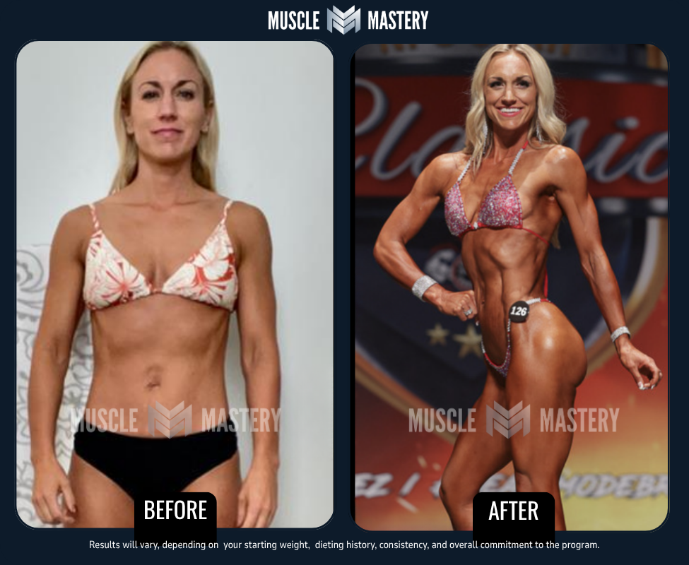 Muscle Mastery client transformation