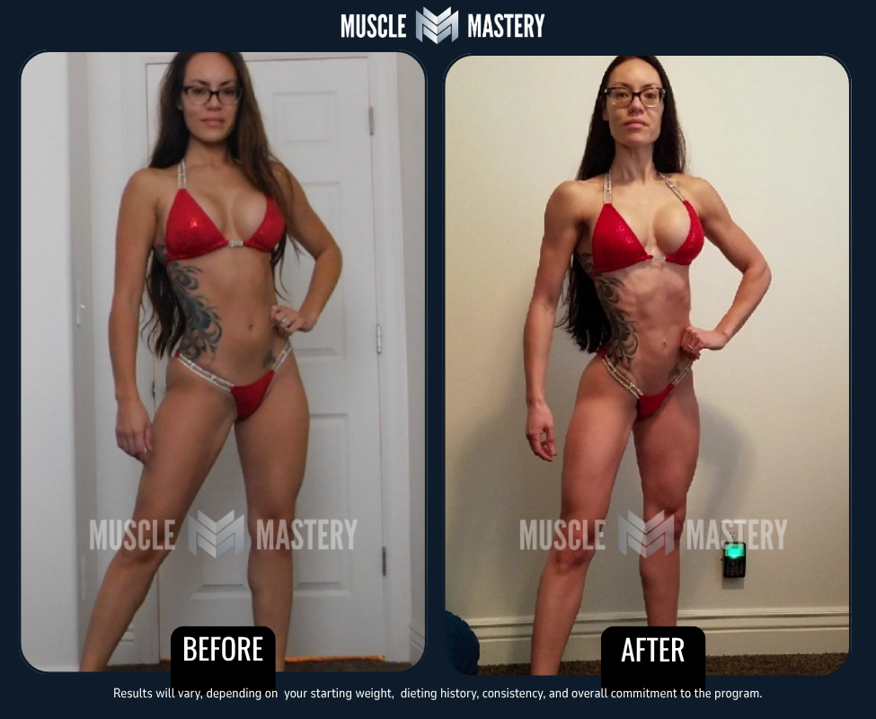 Muscle Mastery client transformation