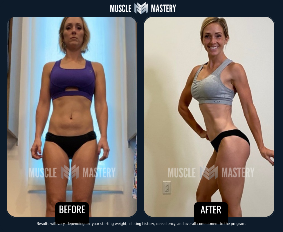 Muscle Mastery client transformation