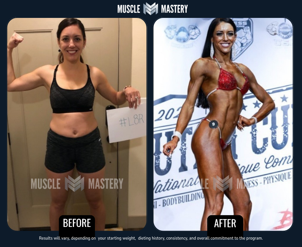 Muscle Mastery client transformation