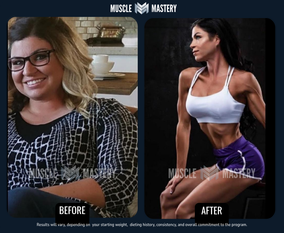 Muscle Mastery client transformation