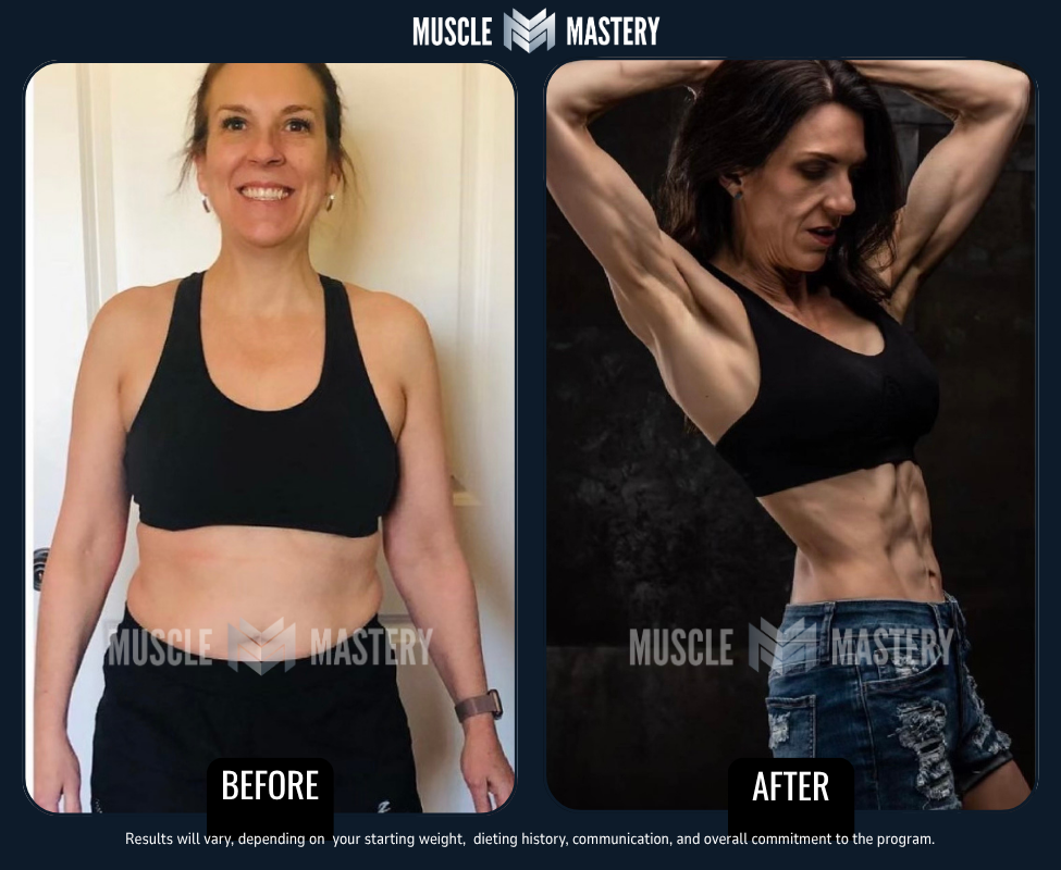 Muscle Mastery client transformation
