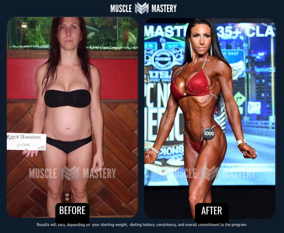 Muscle Mastery client transformation