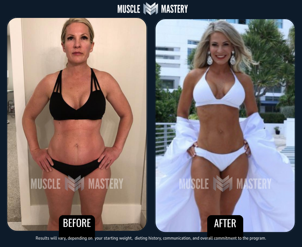 Muscle Mastery client transformation