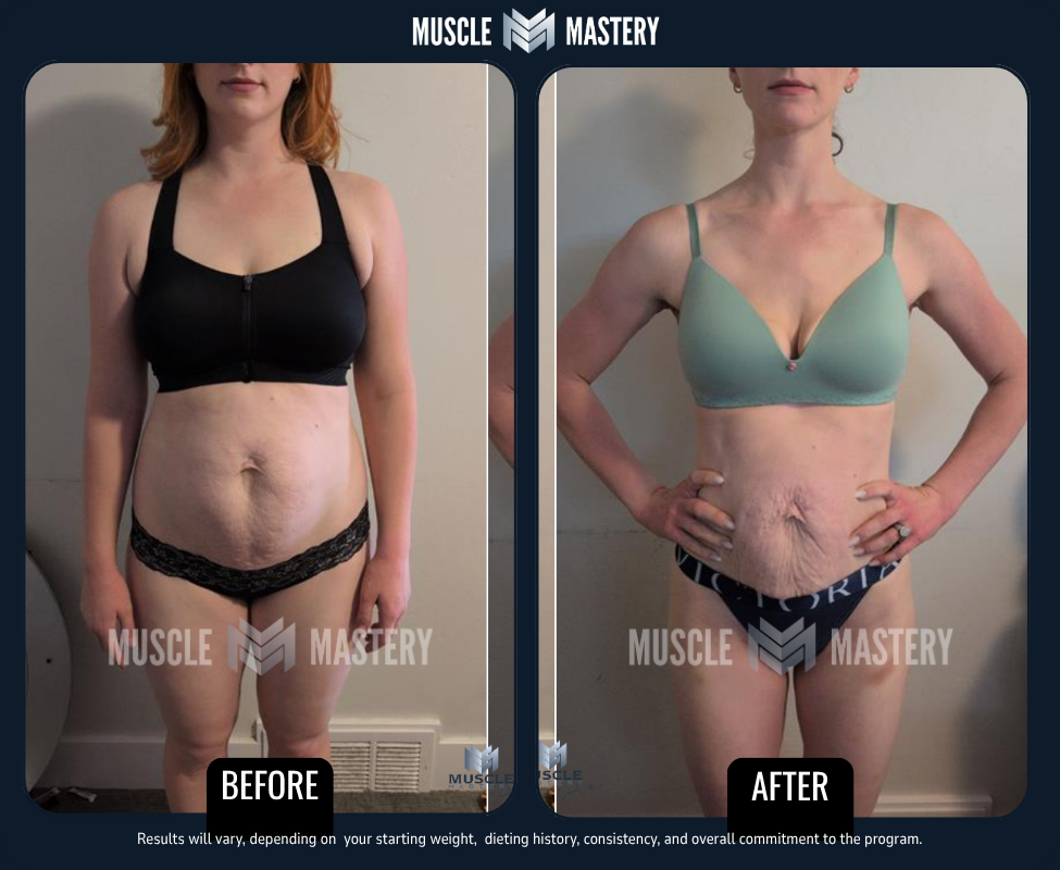 Muscle Mastery client transformation