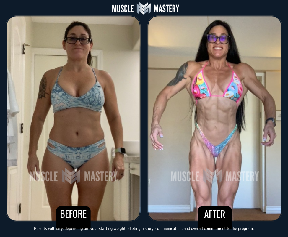 Muscle Mastery client transformation