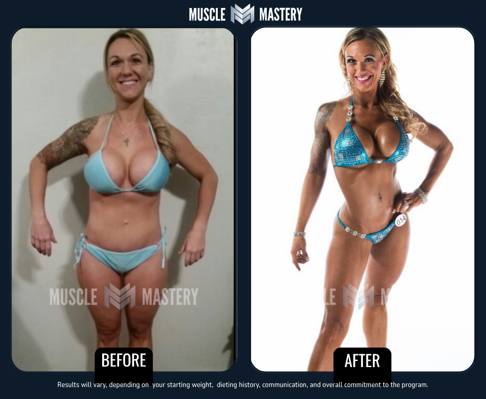 Muscle Mastery client transformation