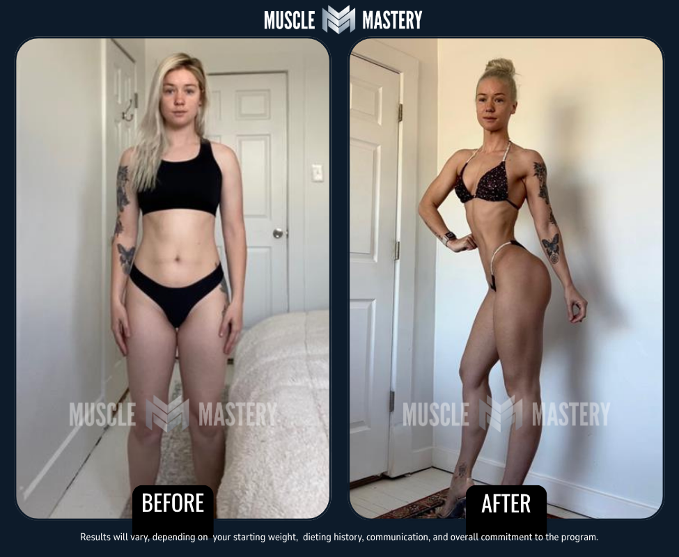 Muscle Mastery client transformation