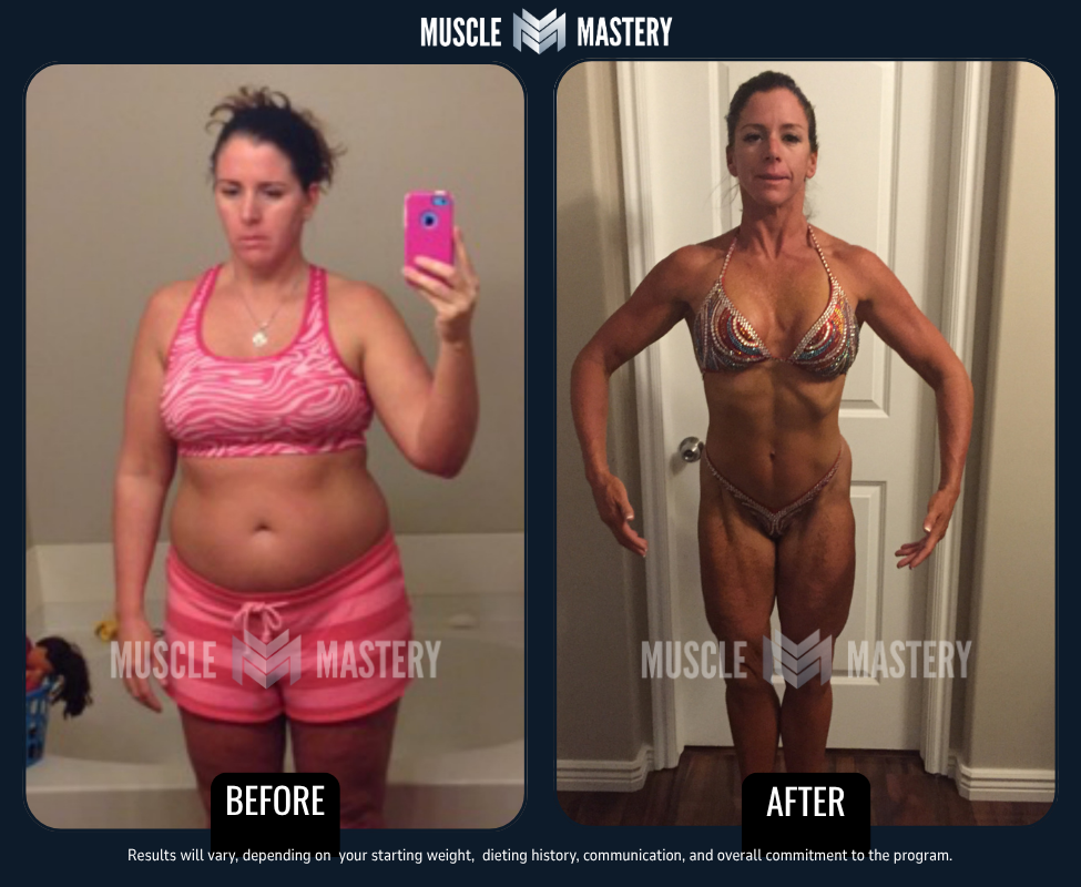 Muscle Mastery client transformation