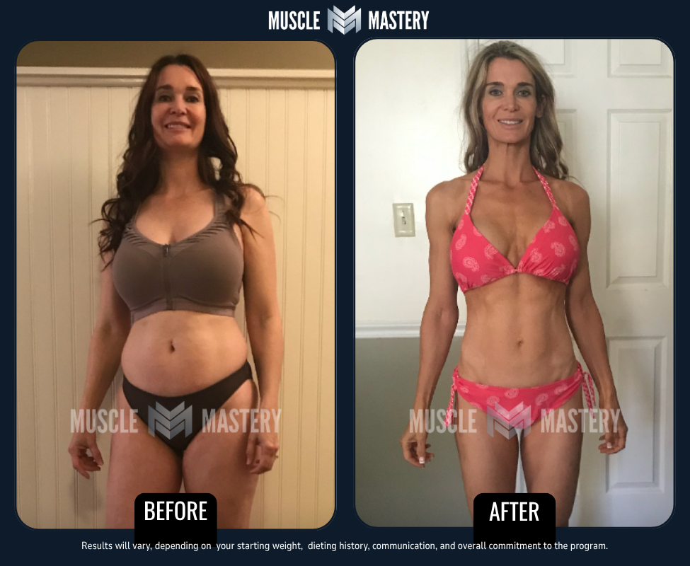 Muscle Mastery client transformation