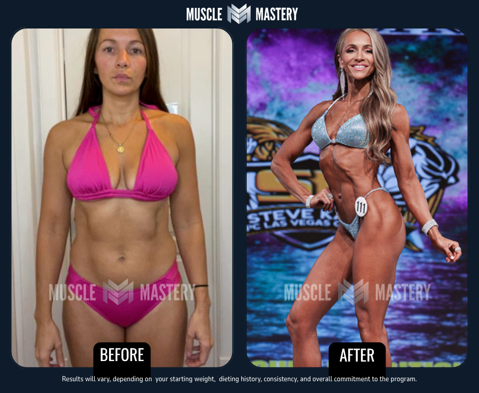 Muscle Mastery client transformation