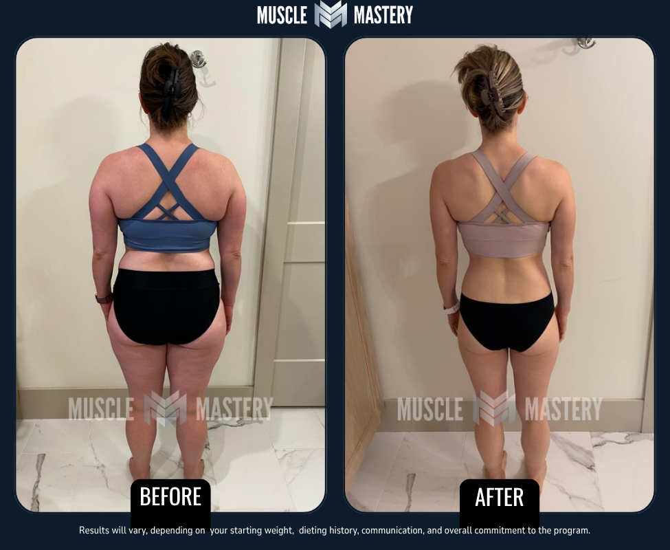 Muscle Mastery client transformation