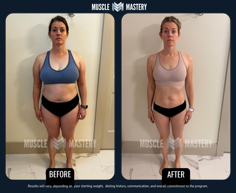 Muscle Mastery client transformation